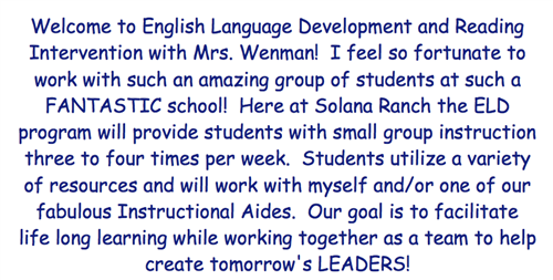 welcome letter 